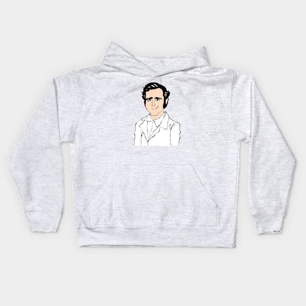 ANDY KAUFMAN FAN ART!! Kids Hoodie by cartoonistguy